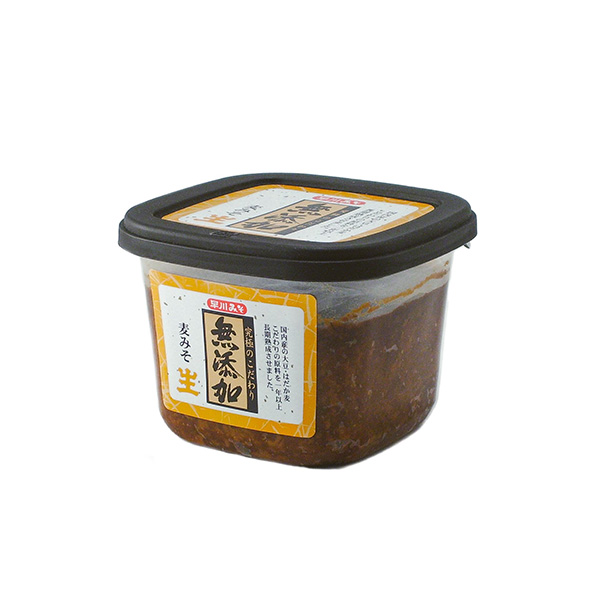 【リサイズ】無添加麦みそ　早川しょうゆみそ２